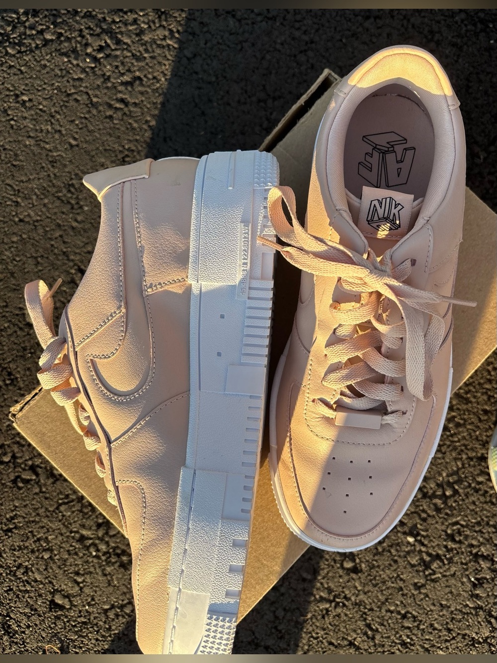 Nike Air Force 1 Pixel 'Particle Beige' sneakers